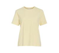 Vila T-Shirt VINORA Round Neck Pastel Yellow, M