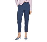 Vila Varone Slim Fit High Waist Pants Blue 36 Woman