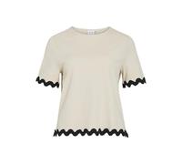 Vila Vicalisa O-Neck 2/4 Top, Birch, M