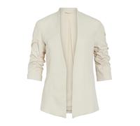 VILA VIHER Blazer - 3/4 Sleeve Fitted Blazer, Birch, M