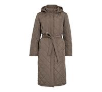 Vila Women's Vikante Quilted L/S Coat-Noos, Falcon, Numeric_36