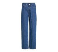 Vila Vikelly Jaf Hw Straight Jeans Noos, Medium Blue (Medium Blue Denim), 36W x 30L
