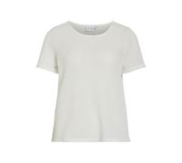 Vila Vimine O-Neck S/S Top, Snow White, M