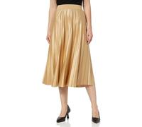 Vila Women's Vinitban Skirt-Noos Pleated, Beige, XS