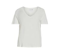 Vila Vinova V-Neck S/S Top Noos, Cloud Dancer, XXL