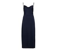 Vila VIRavenna Women's Maxi Strappy Long Evening Dress with Deep Back, Blazer Navy, 10
