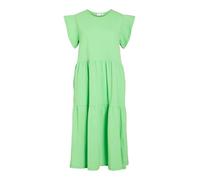 Vila Women's Visummer S/S Midi Dress-Noos, Green (Summer Green), L