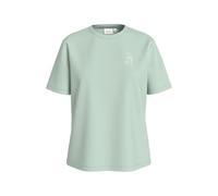 Vila Women's Visybil Faces O-Neck S/S T-Shirt/Dfs, Silt Green, S