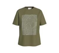 Vila Visybil Nature O-Neck S/S Shirt/Dfs, Capulet Olive, S