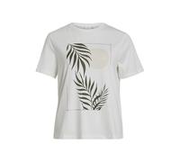 Vila Visybil Relax O-Neck S/S T-Shirt, Snow White, XS