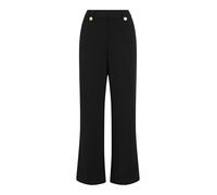 Vila Wide-Leg Trousers VICLUA High-Waist Black, M