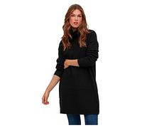 Vila Womens Cilia Roll Neck Jumper Black S