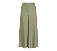 Vila Ellette Midi Skirt Green 44 Woman