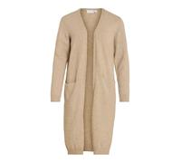 Vila Ril Long Sleeve Long Cardigan Beige M Woman