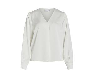 Vila Women's Variety V-Neck L/S Top - Noos Long Sleeve Blouse