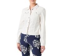 Vila Women's Vibirkina L/S New Denim Jacket/R, Egret, M