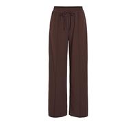 Vila Women's Viclua Hw Wide Pants-noos Trouser, Coffee Bean, M