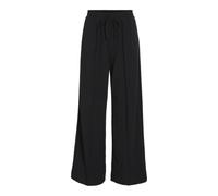 Vila Women's Viclua Hw Wide Pants-noos Trouser, Black Beauty, XS