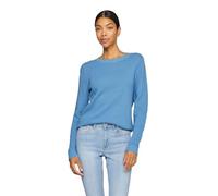Vila Women's Vidalo O-Neck L/S Knit Top-Noos, Blissful Blue, XS