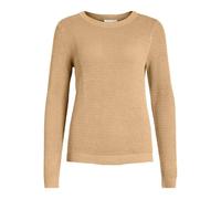 Vila Women's Vidalo O-Neck L/S Knit Top Noos, Nomad, S