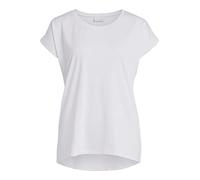 Vila Women's Vidreamers New Pure T-Shirt Plain Colour, Jersey, Quarter Sleeve, Normal, White, XL