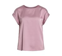 Vila Women's Viellette S/S Satin Top-Noos Variety, Toadstool, 10