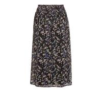 Vila Women's Vifalia Nema Midi Skirt, Black Beauty, 16