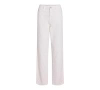 Vila Women's Vikelly Hw Straight Jeans White-018, White (White Denim), 14