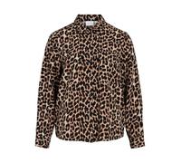 Vila Women's Viliopana Lio L/S Loose Shirt, brazzilian Sand, 14