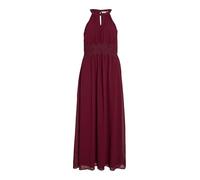 Vila Milina Sleeveless Long Dress Red 40 Woman