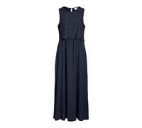 Vila Women's Vimilina Lace Dress-Noos/Dc, Blazer Navy, 14