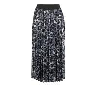 Vila Women's Vinitban Print Midi Skirt-Noos, Glacier Gray, S