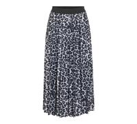 Vila Women's Vinitban Print Midi Skirt-Noos, Glacier Gray, XXL