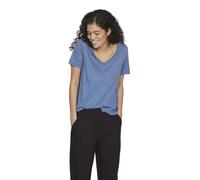 Vila Women's Vinova V-Neck S/S Top Noos T-Shirt, Coronet Blue, S