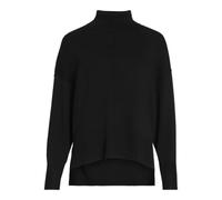 Vila Women's Viostria Rollneck L/S Knit Top-noos Pullover Sweater, Black Beauty, XS