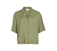 Vila Women's Vipricil S/S Shirt-Noos Blouse, Oil Green, 10