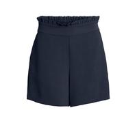 Vila Women's Virasha Hw Shorts/Pb, Blazer Navy, 12