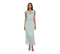Vila Women's Viravenna Waterfall S/L Maxi Dress-noos, surf Spray, 10