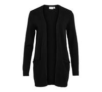 Vila Ril Long Cardigan Black M Woman
