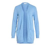 Vila Women's Viril Open L/S Knit Cardigan-Noos, Blissful Blue, XL