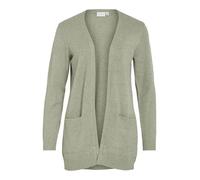 Vila Women's Viril Open L/S Knit Cardigan-Noos, Oil Green, XXL