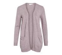 Vila Women's Viril Open L/S Knit Cardigan-Noos, Toadstool, M