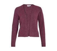 Vila Women's Viril Short L/S Knit Cardigan Noos Cardigan, FIG, S