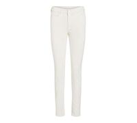 Vila Women's Visarah Rw Skinny Jeans Emy-Noos, White (White Denim), M / 30L