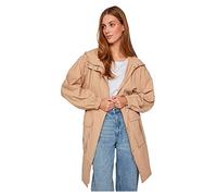 Vila Women's Visiliana Long Parka Jacket-Noos, Sesame, XS/S