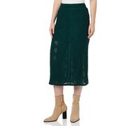 Vila Women's Visindy Hw Skirt Midi, Green, S