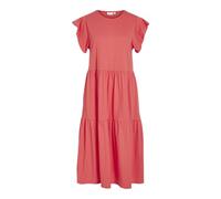 Vila Women's Visummer S/S Midi Dress Noos, Dubarry, L