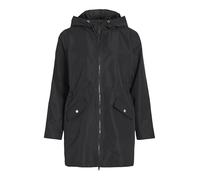 Vila Women's Vitally L/S Water Repellent Jacket-noos rain, Black (Black Beauty), 14