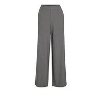 Vila Women's Vivarone Pattern Hw Wide Pant-Noos, Medium Grey Melange, 10