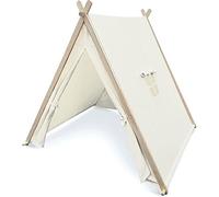 Vilac Canadian Tent, Toddler Play Tent, Childs Playhouse, Indoor Teepee, Ecru, Multi-coloured